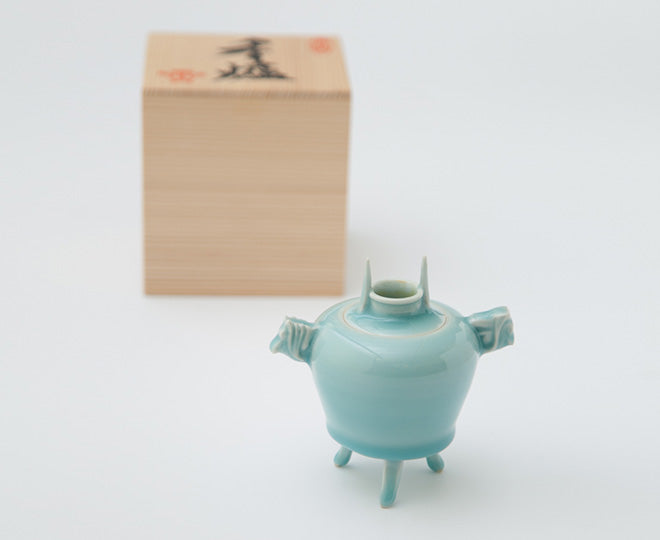 青磁香炉
