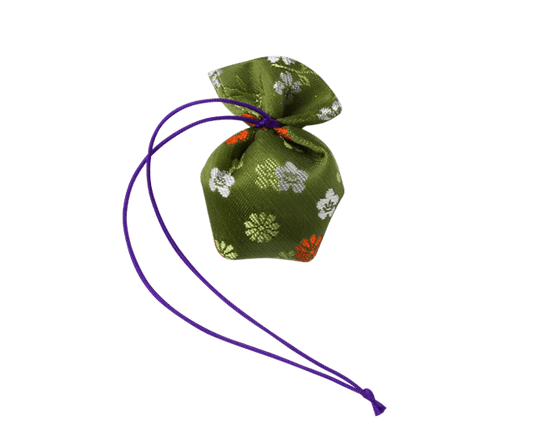 うつりか　花柄(緑)