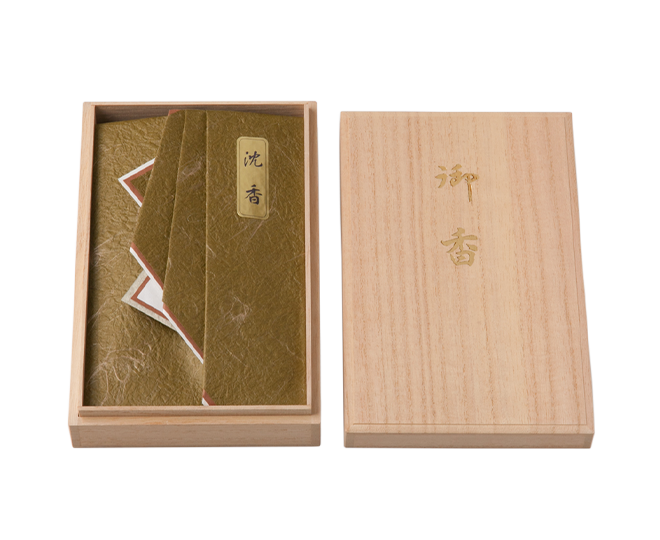 沈香　荷葉　桐箱入